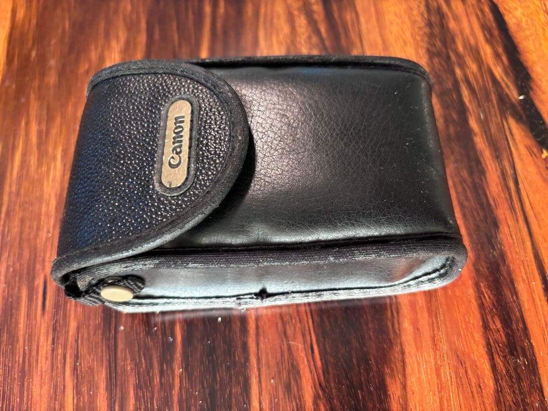 動作確認済　美品Canon Autoboy F フィルムカメラ　カバー保証書付