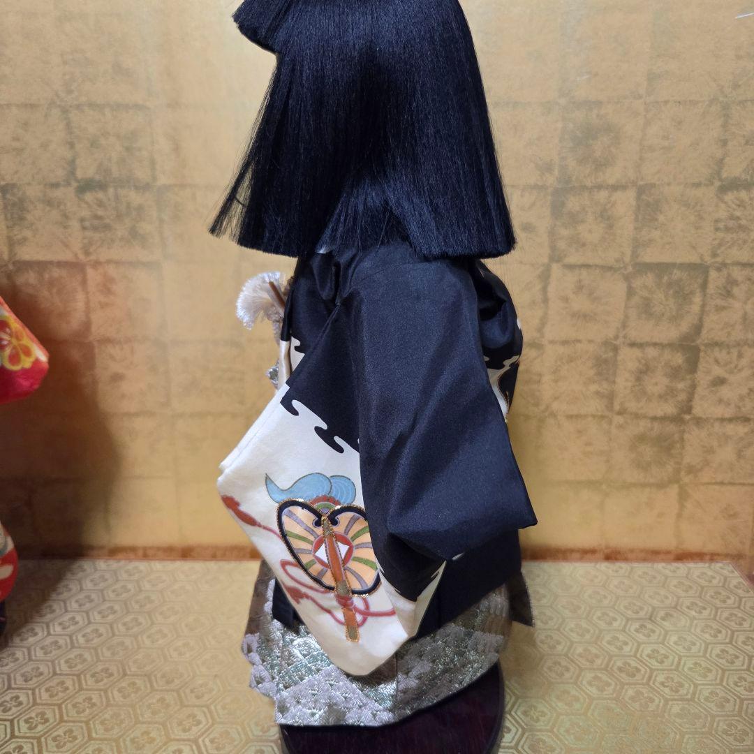 松寿作　 市松人形 　2体　男の子　女の子