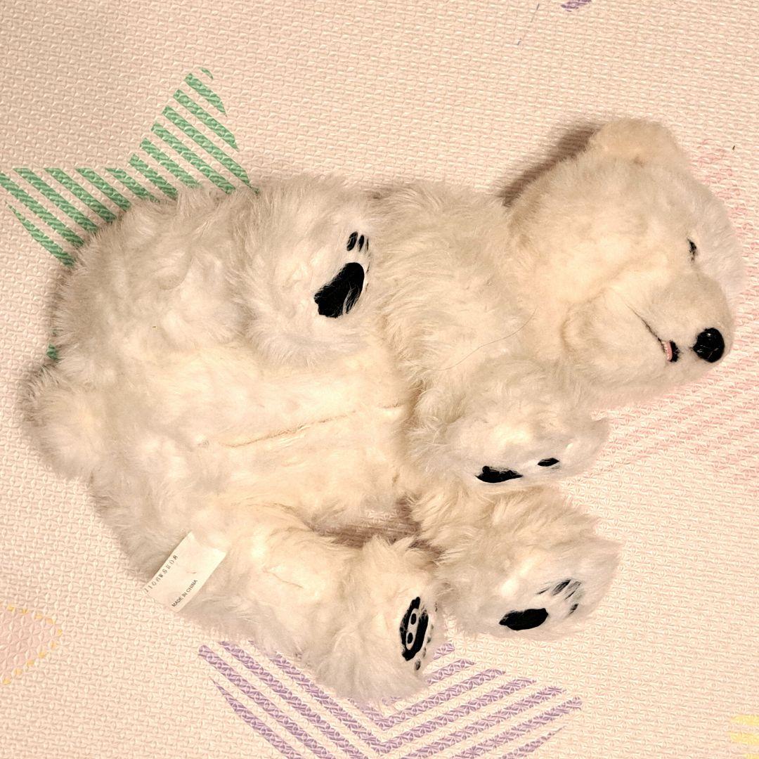 ジャンク★しろくま　ロボット　ホッキョクグマ ぬいぐるみ 　白くま　シロクマ