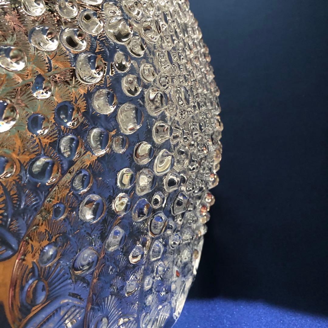 【極美品】LALIQUE ラリック ロスコフ 魚 泡 大型ボウル 名作