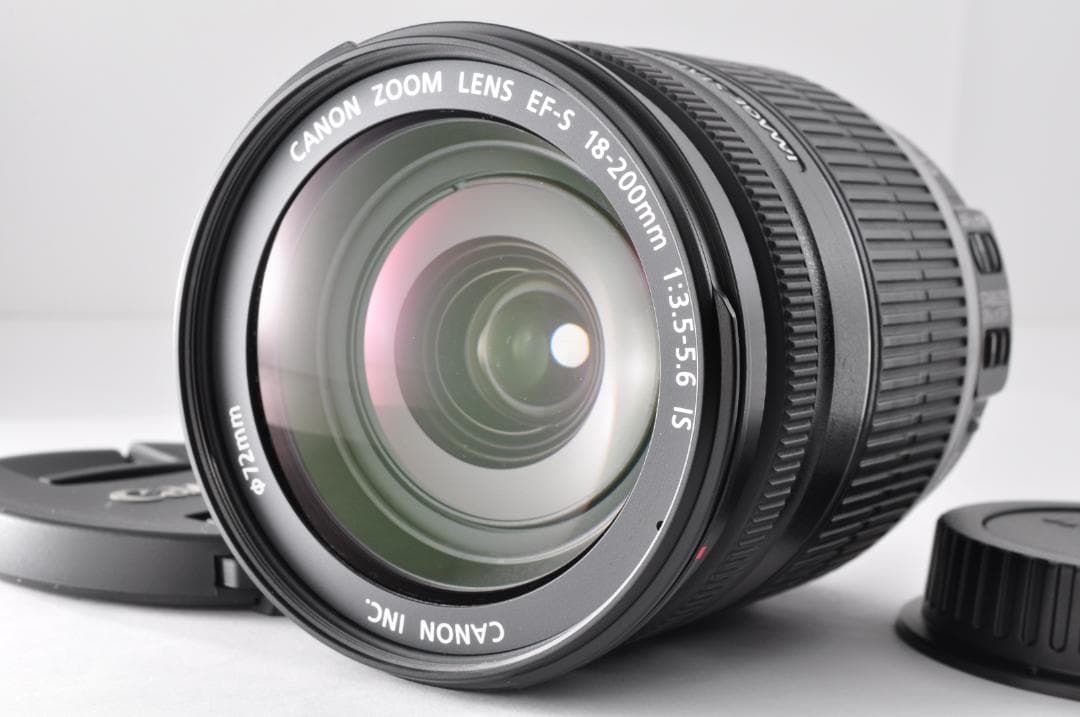レンズ(ズーム) Canon EF-S 18-200mm f/3.5-5.6 IS #FI08