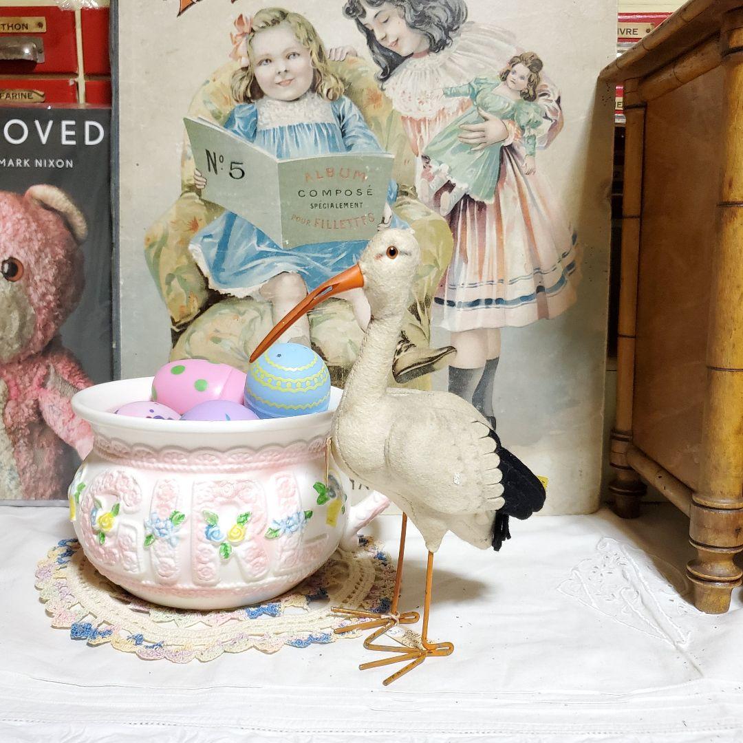 オールドシュタイフ　コウノトリ　アデバー