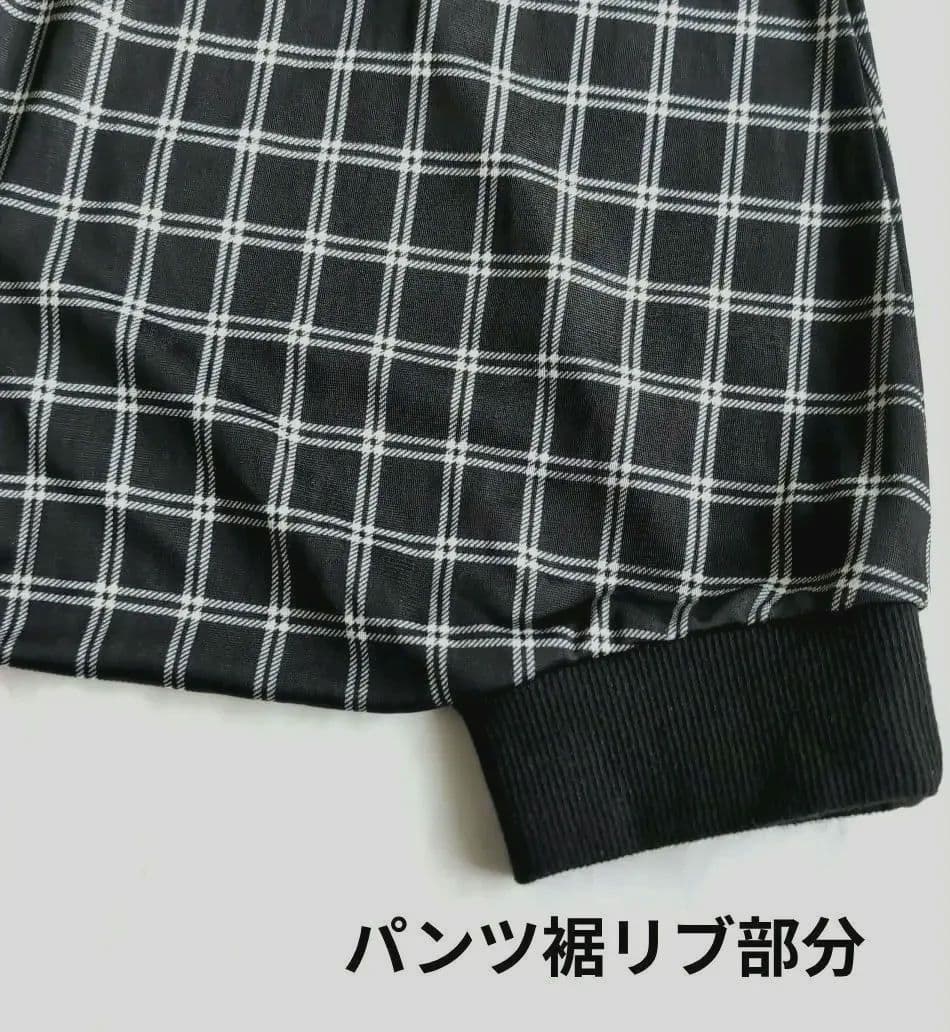 Y's 80sヴィンテージ　チェック柄ジャージー サルエルパンツ 美品