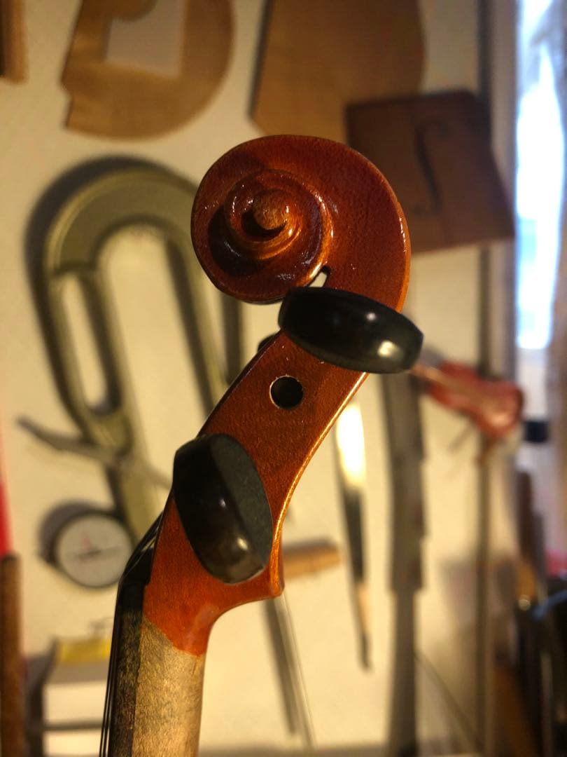 【駒&魂柱調整済】Suzuki分数バイオリンNo200 1/10 1981