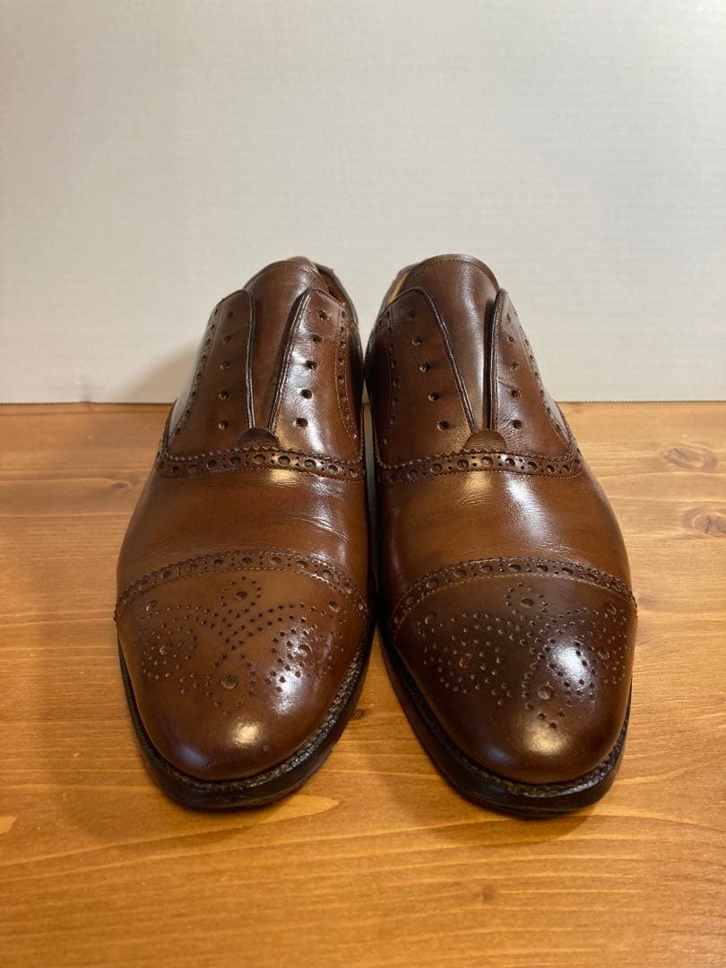 三陽山長 セミブローグ 寿三郎? サイズ7 セミオーダー品