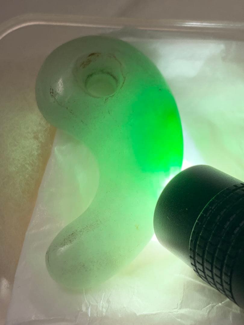 古墳期　出土　ろうかん糸魚川翡翠勾玉　縄文　弥生　石器　大珠　根付　土器　化石