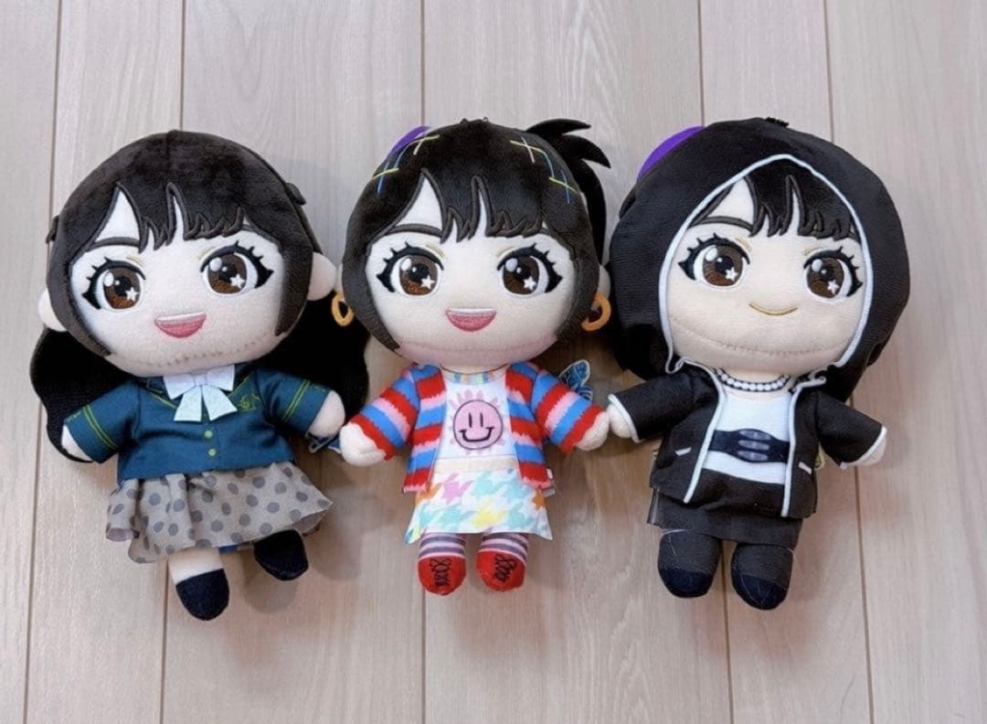 GiGO限定 水樹奈々 ぬいぷりけおすわり 全3種コンプリートセット