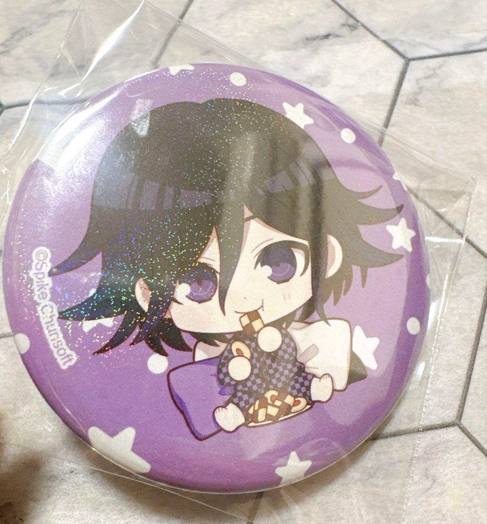 ダンガンロンパ コラボカフェ缶バッジ レア ホロ