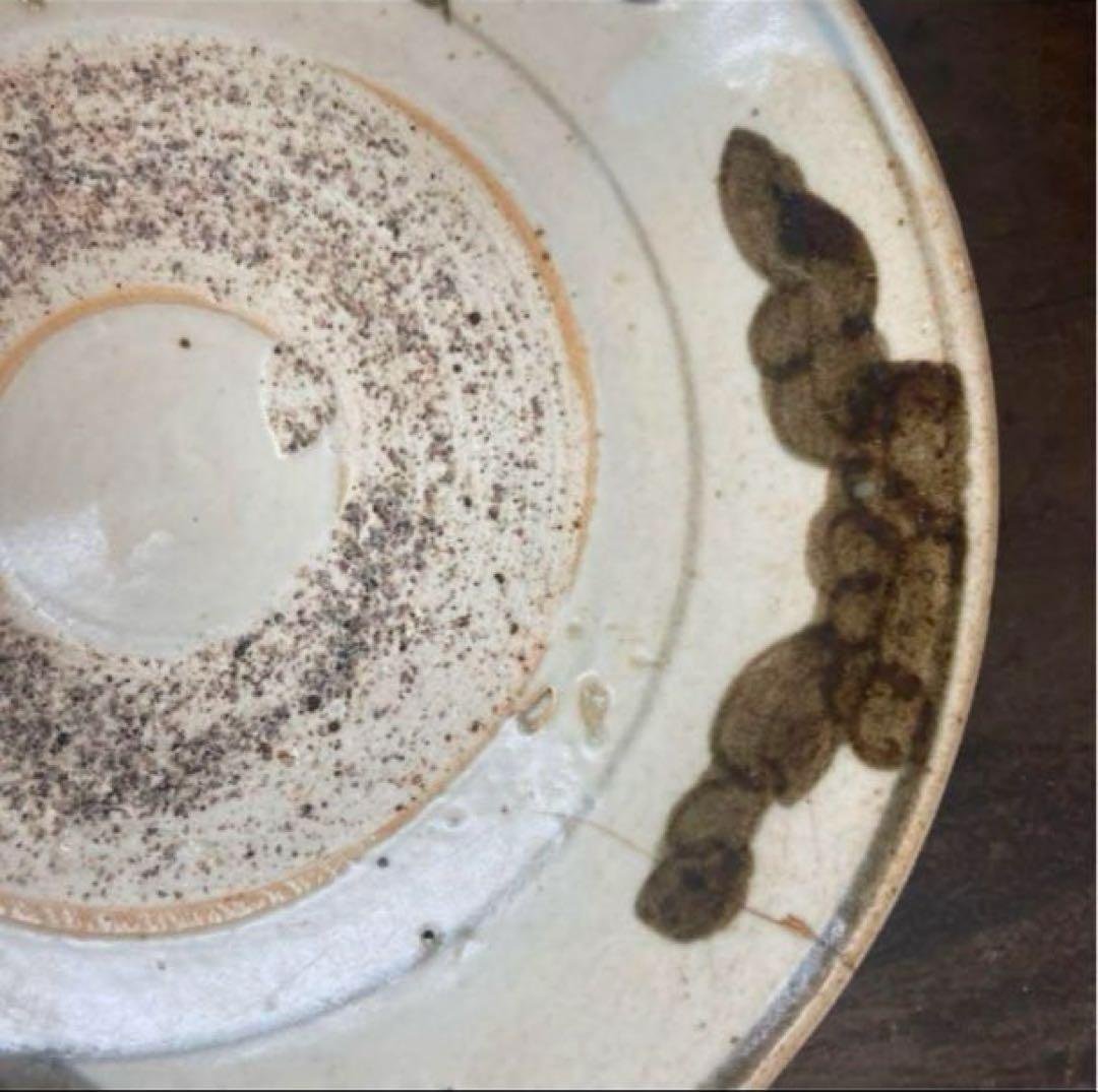 江戸期 波佐見焼 くらわんか皿 古物 骨董 古唐津　古伊万里　スリップウェア