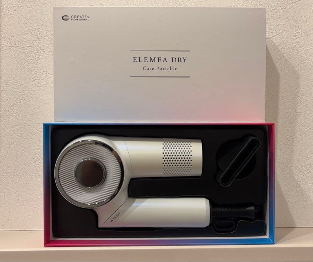 【新品未使用】クレイツ　エレメア ドライケア ポータブル ドライヤー