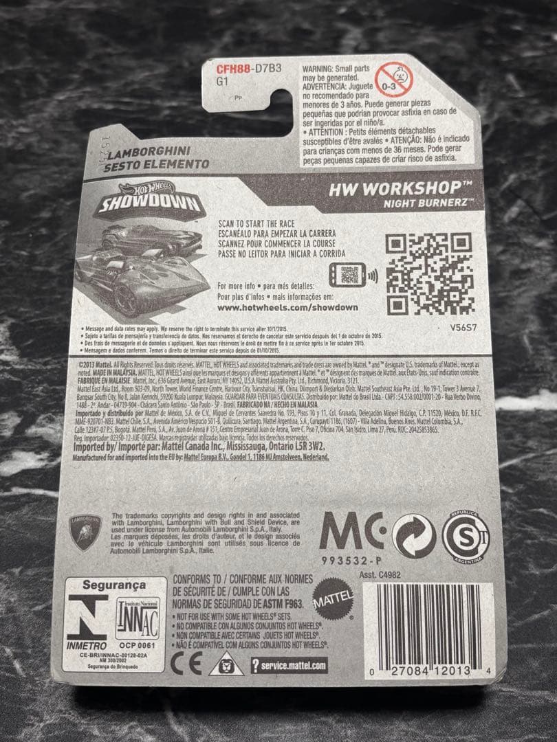 Hot Wheels Lamborghini Sesto Elemento輸入品