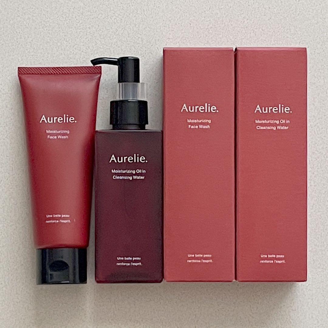 Aurelie. 保湿フェイスウォッシュ & クレンジングウォーター セット