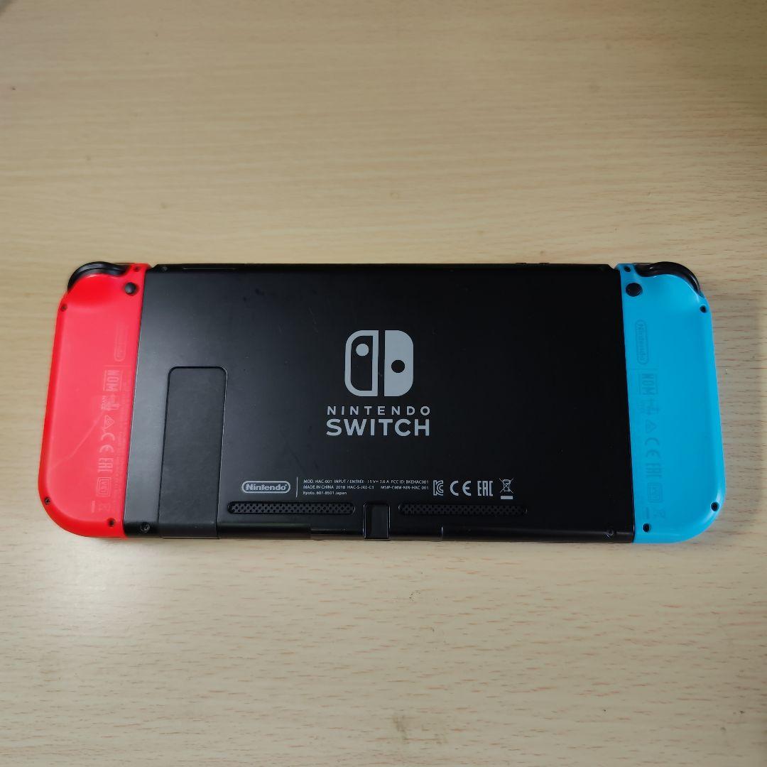 サ*ザ様 Nintendo Switch 本体 青/赤 充電器付き