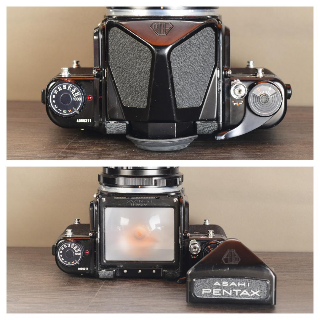 分解清掃・整備済み PENTAX 67 ペンタックス 6×7 動作品レンズ付き⑪