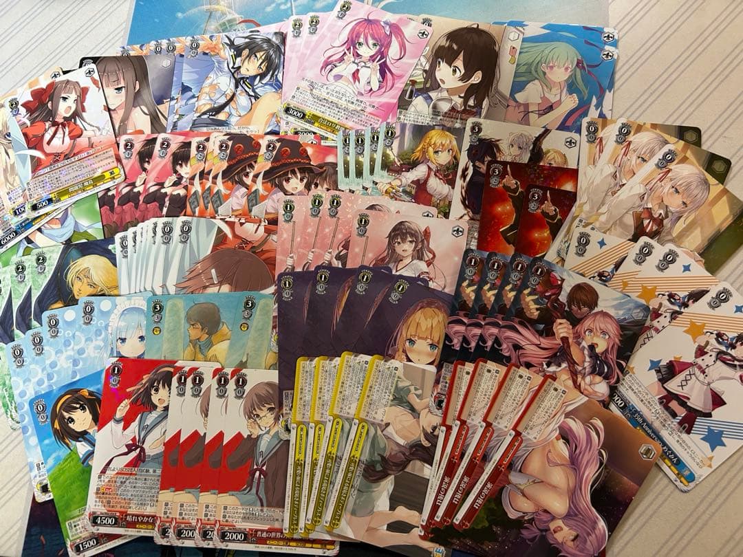 ヴァイスシュヴァルツ 角川スニーカー文庫　涼宮ハルヒの憂鬱　デッキ　パーツ