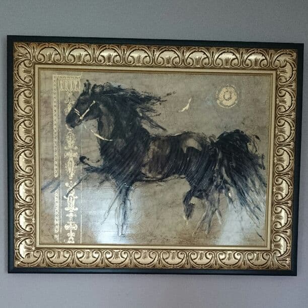 馬　開運絵画　大型