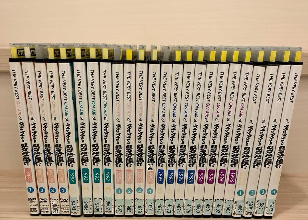 ダウンタウンのごっつええ感じ　DVD 全24巻セット　レンタル落ち