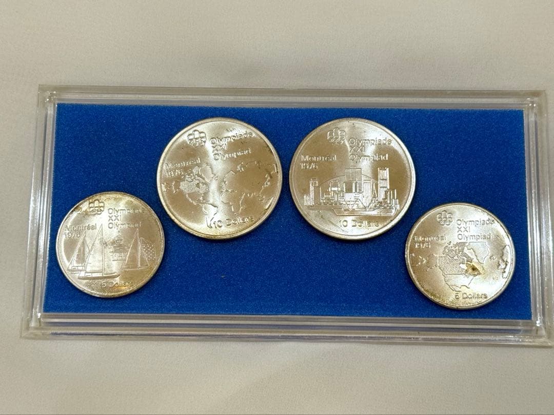 第21回　オリンピック　モントリオール大会　記念銀貨