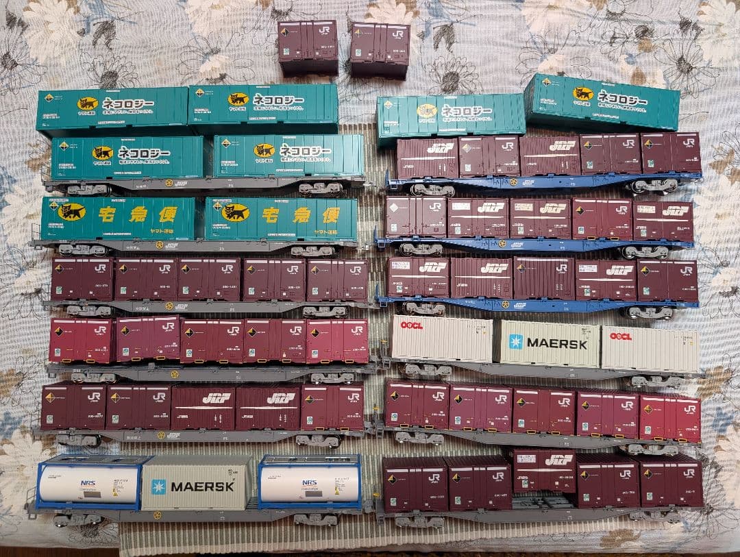 TOMIX HOゲージ コキ104、106、107 計12両