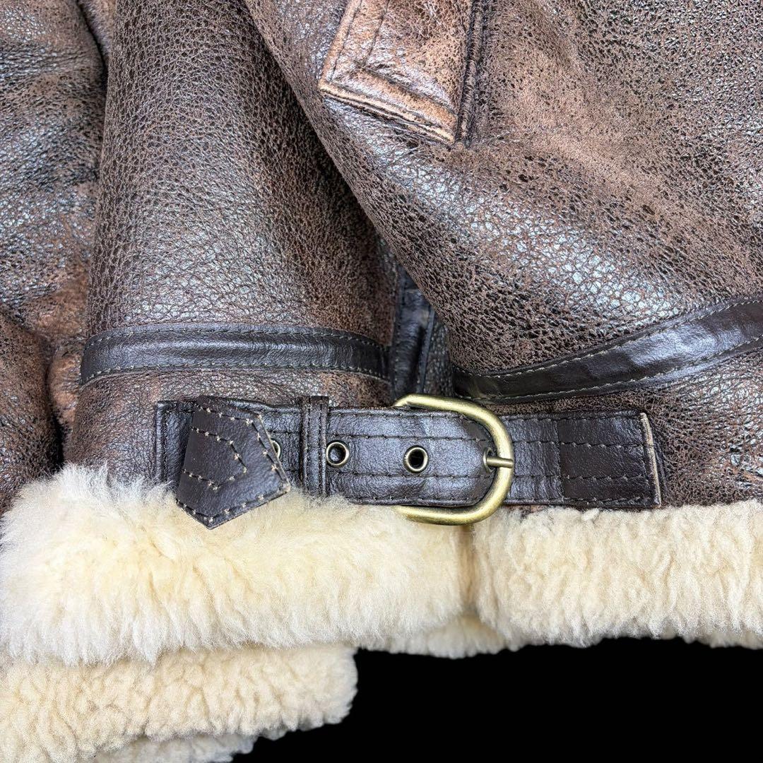 DOG-FIGHTドッグファイト B-3 ムートン フライトジャケット