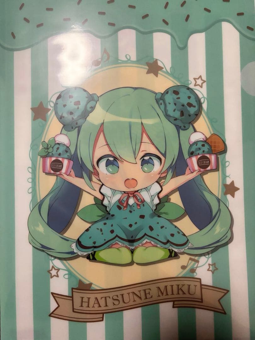 初音ミク アイスクリームパーティー ファイル セット 等身・SD