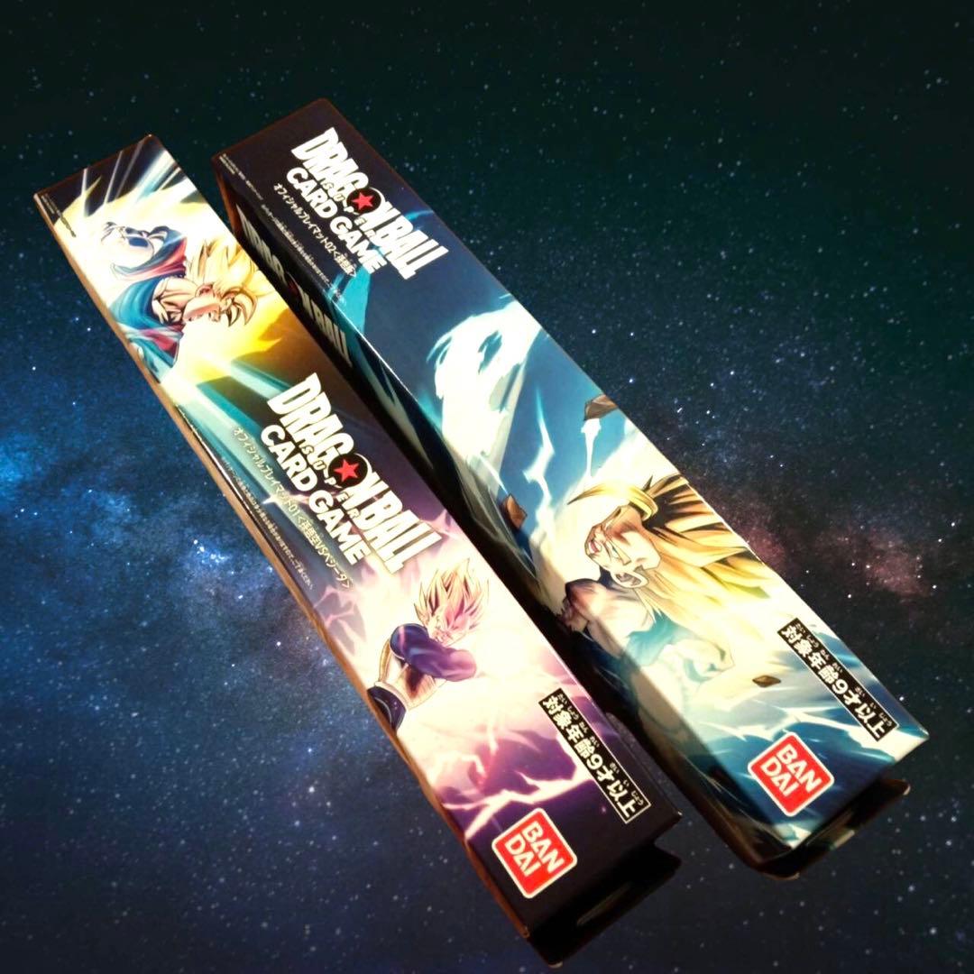 ドラゴンボール カードゲーム オフィシャルプレイマット 01＆02 2枚セット