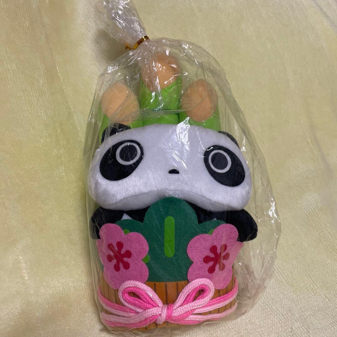 たれぱんだ　ぬいぐるみ　門松　正月　サンエックス　平成レトロ