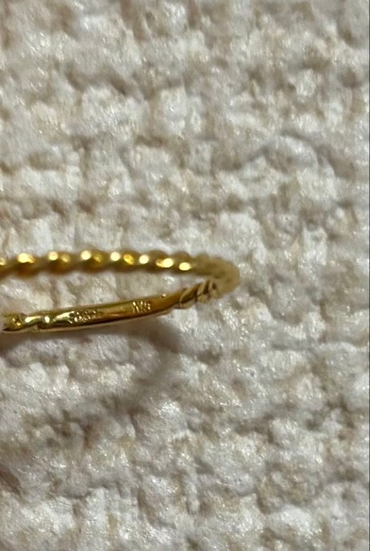 d*i様 【最終値下げ】k18 ピンキーリング