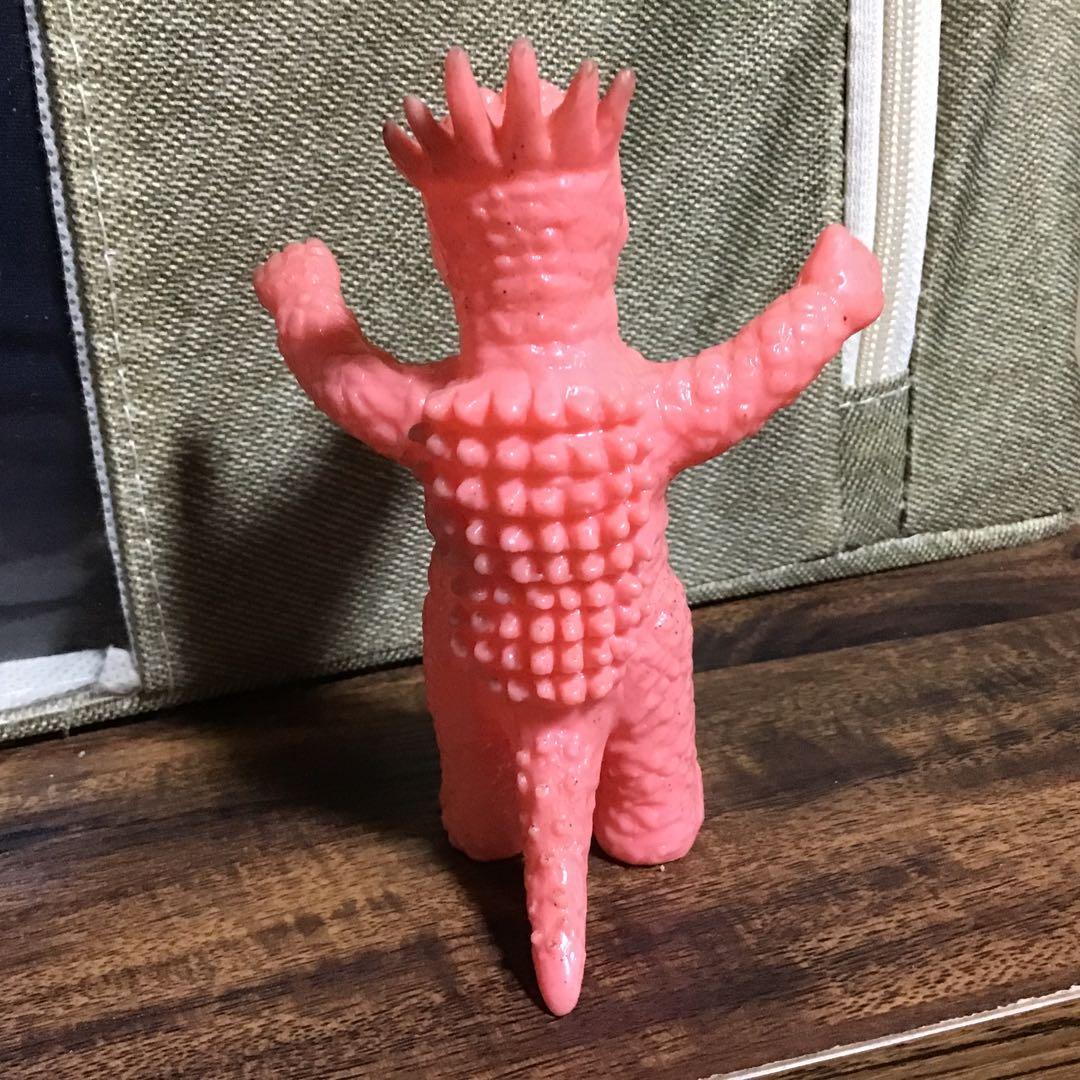 ブルマァク ピンク成形色　ミニアンギラス　ソフビ　現状現品渡し　プロフ必読