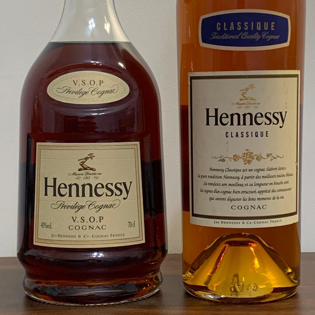 ⭐️未開封⭐️ヘネシーVSOP⭐️クラシック⭐️ペアロックグラス⭐️700ml⭐️古酒⭐️希少