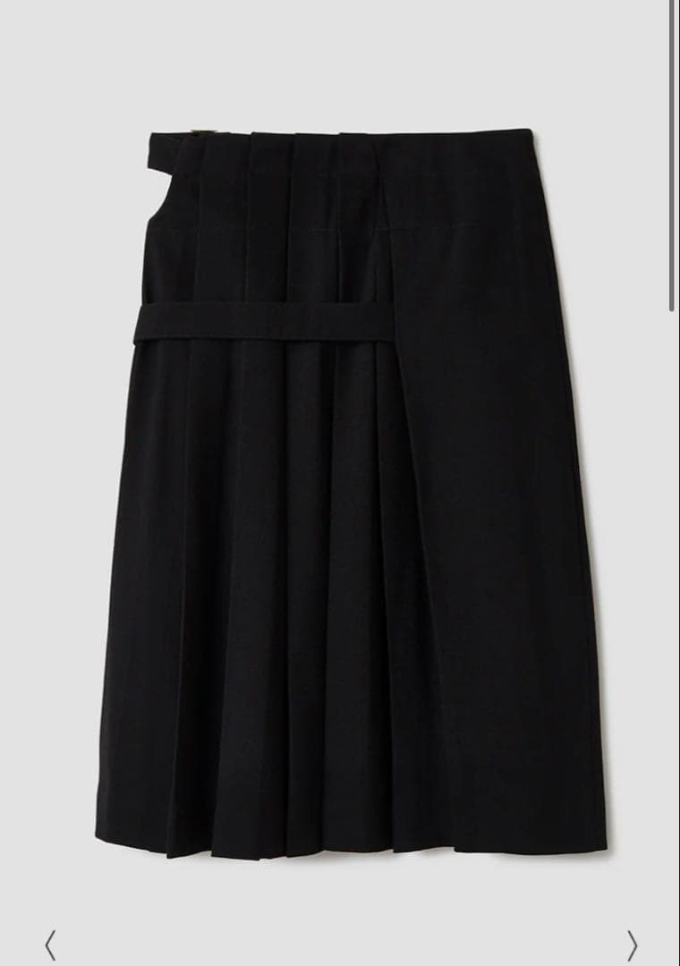 TELOPLAN 人気定番　Obrecht Skirt / Black