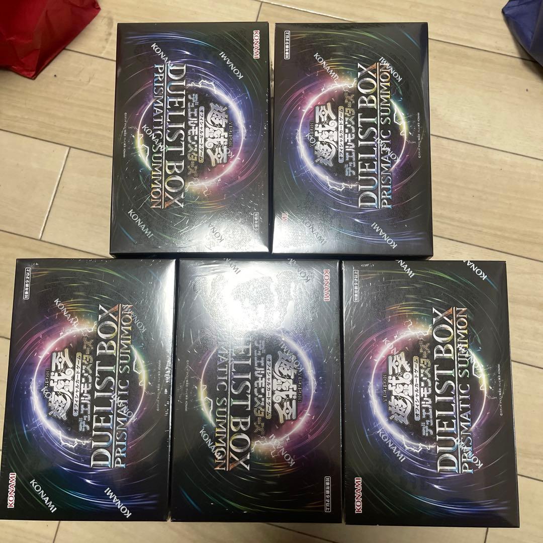 【シュリンク付き即日発送】デュエリストボックス　プリズマティックサモン28BOX