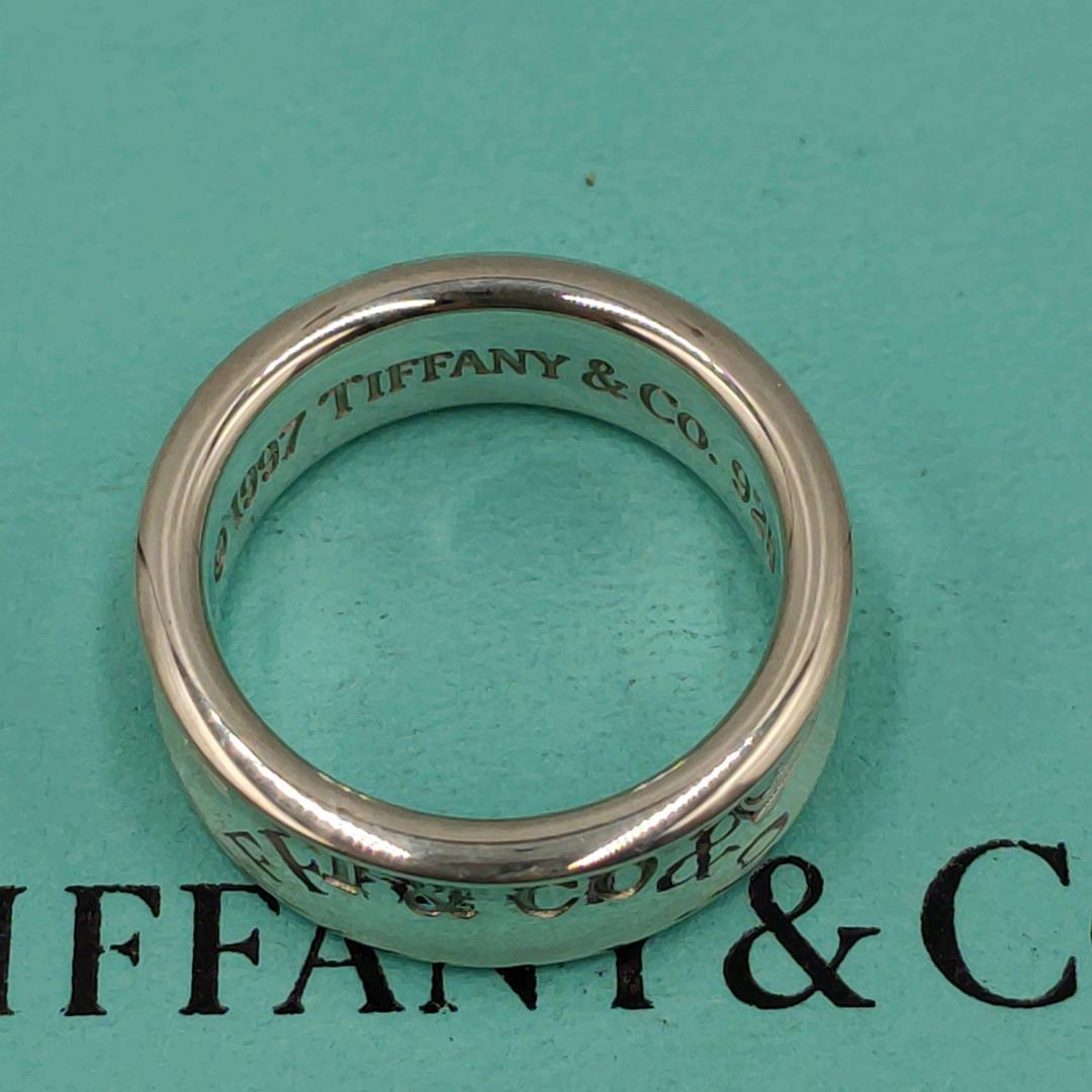美品【リペア済み]Tiffany & Co　ティファニー　 ナローリング 14号
