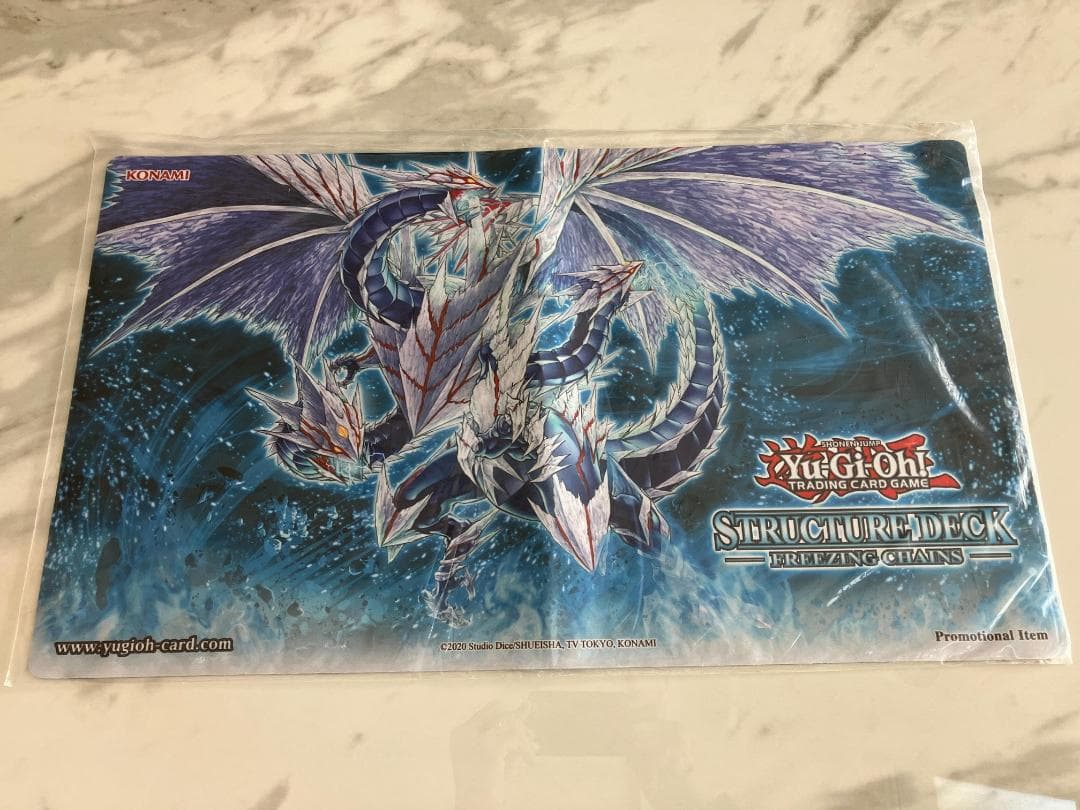 【新品未開封】2020氷結界の還零龍トリシューラ SD凍獄の氷結界 プレイマット