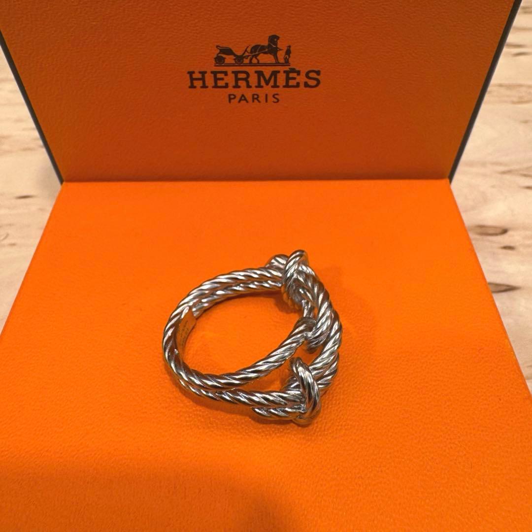 超希少 HERMES Cordage リング ヴィンテージ 60サイズ メンズ