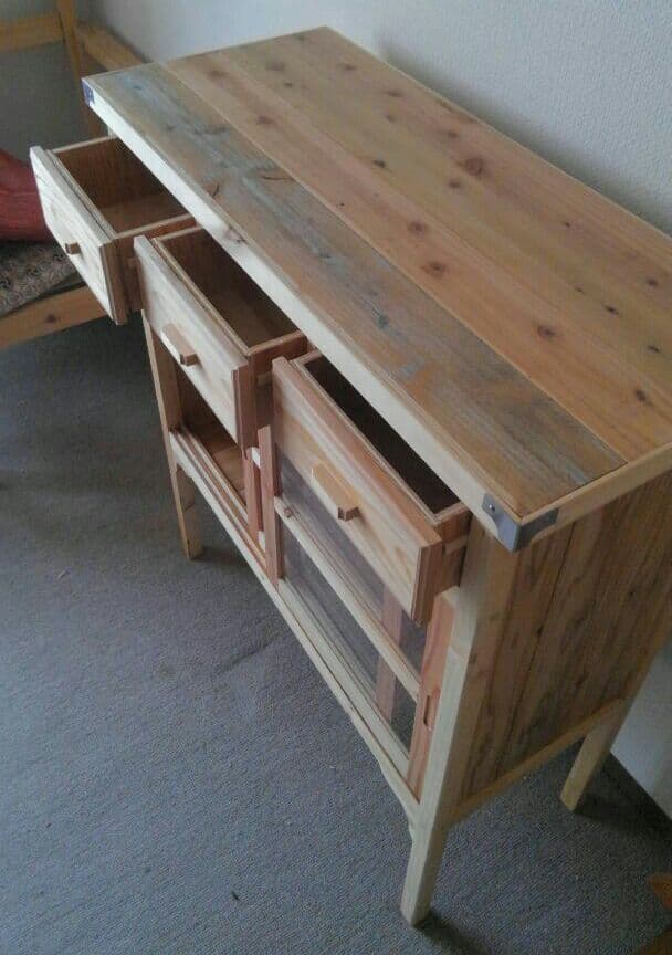 食器棚／キッチンサイドボード／ハンドメイド