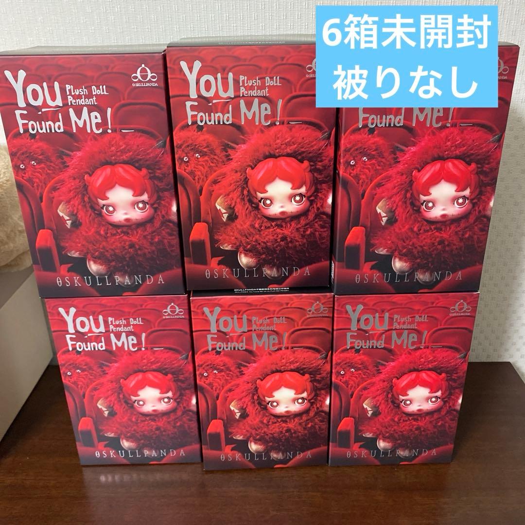 スカルパンダYou Found Me! ぬいぐるみペンダント　未開封6箱セット