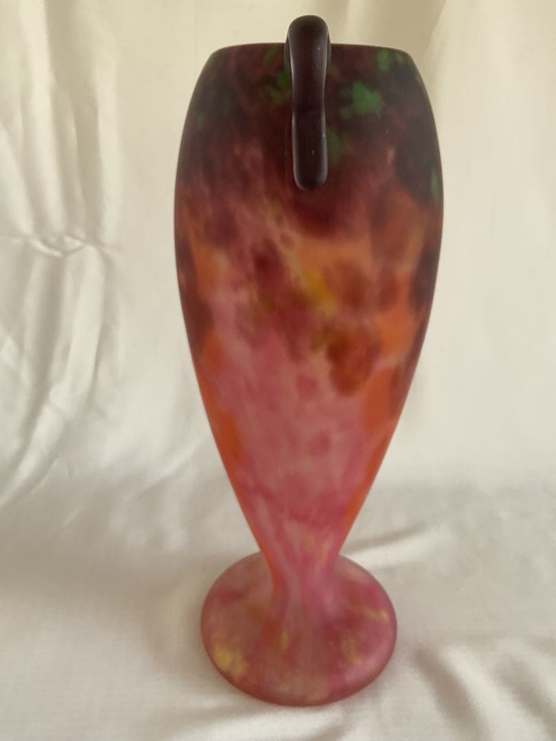 稀少作品！シュナイダー兄弟「ヴィトリフィカシオン彩の花瓶」