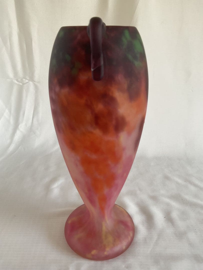 稀少作品！シュナイダー兄弟「ヴィトリフィカシオン彩の花瓶」