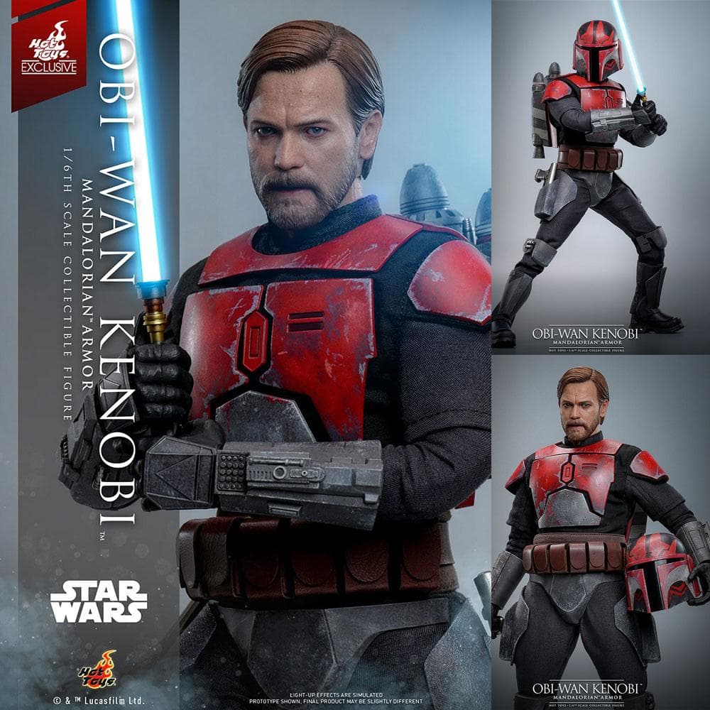 限定版！【オビ＝ワン・ケノービ　マンダロリアン・アーマー】1/6　ホットトイズ