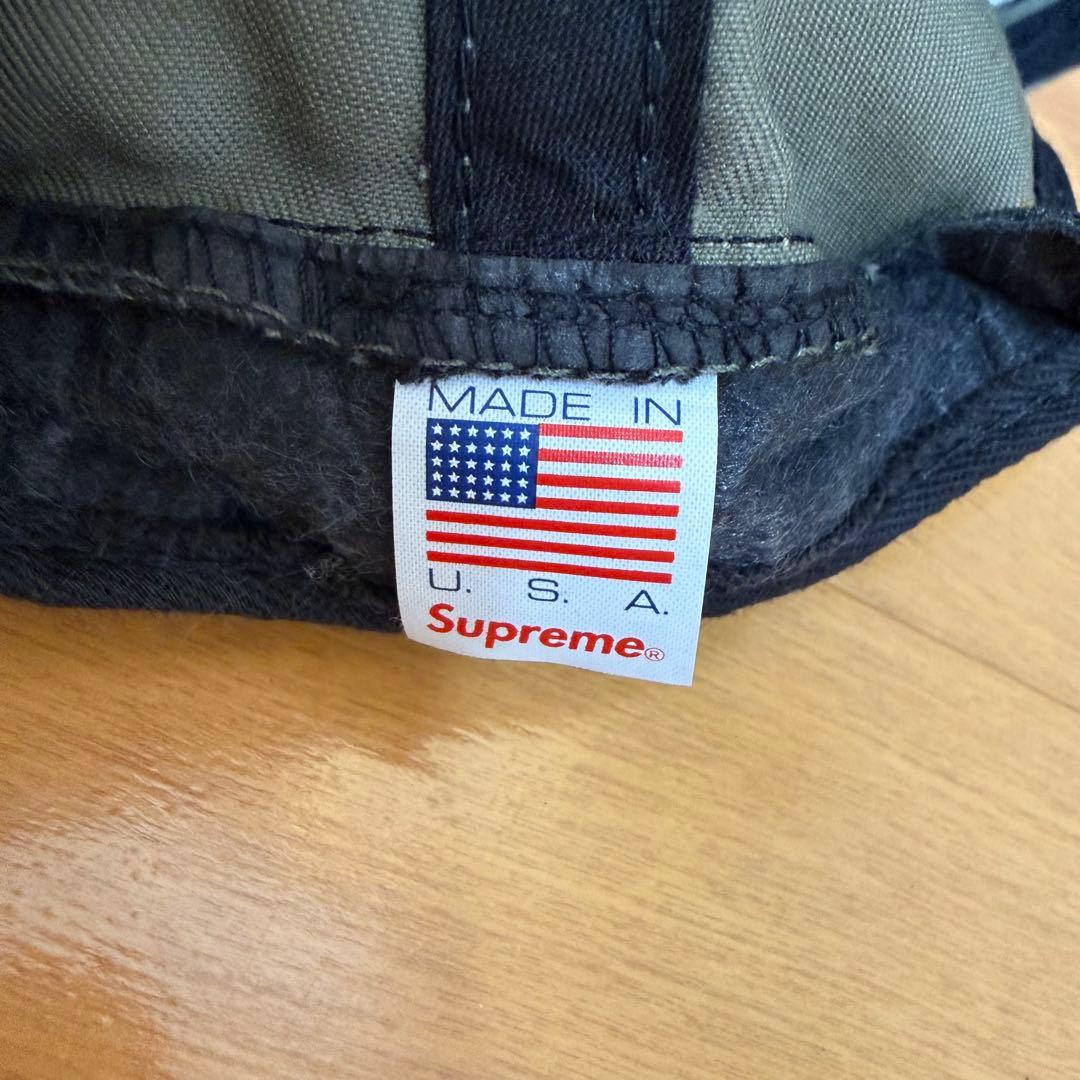 Supreme S Logo 6-Panel オリーブ 14aw