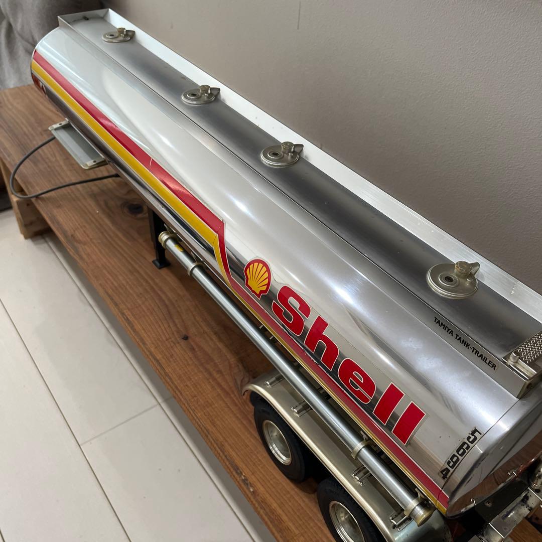 Tamiya タンクトレーラー Shellロゴ入り 1/14スケール