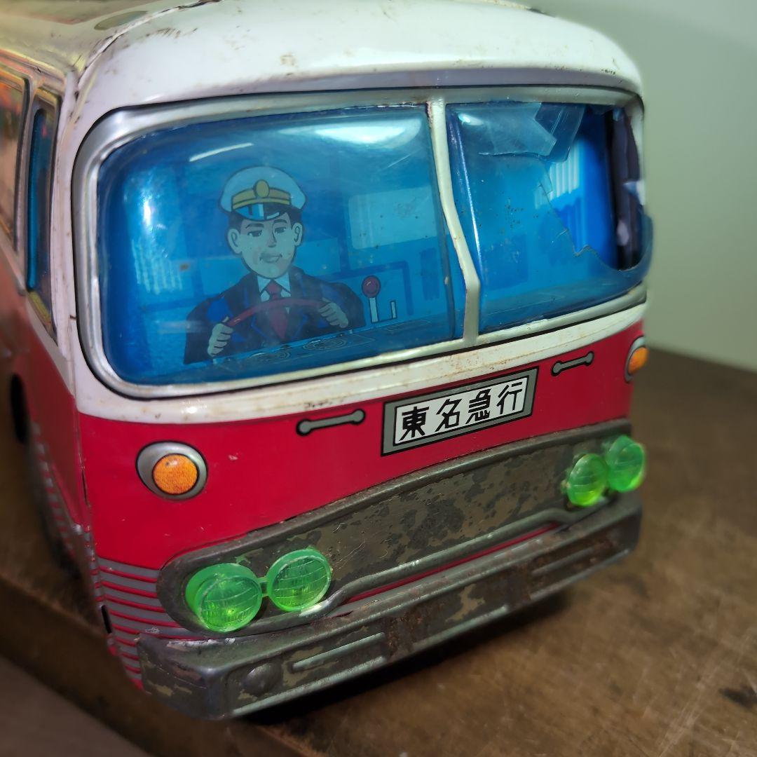 レア　イチコー 東名急行 ブリキバス　BIGsize（ビッグサイズ）