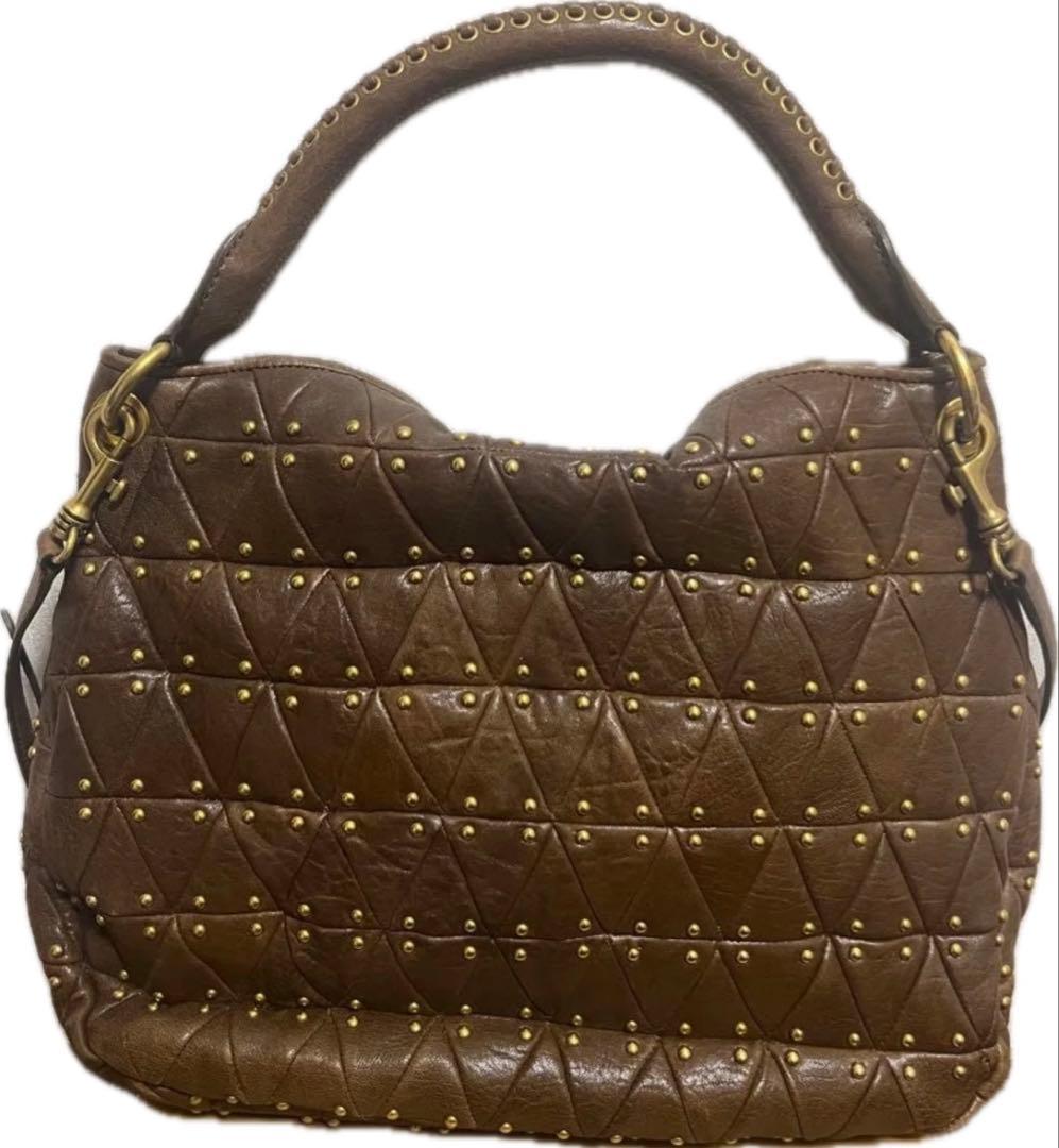miumiu スタッズ2wayバッグ