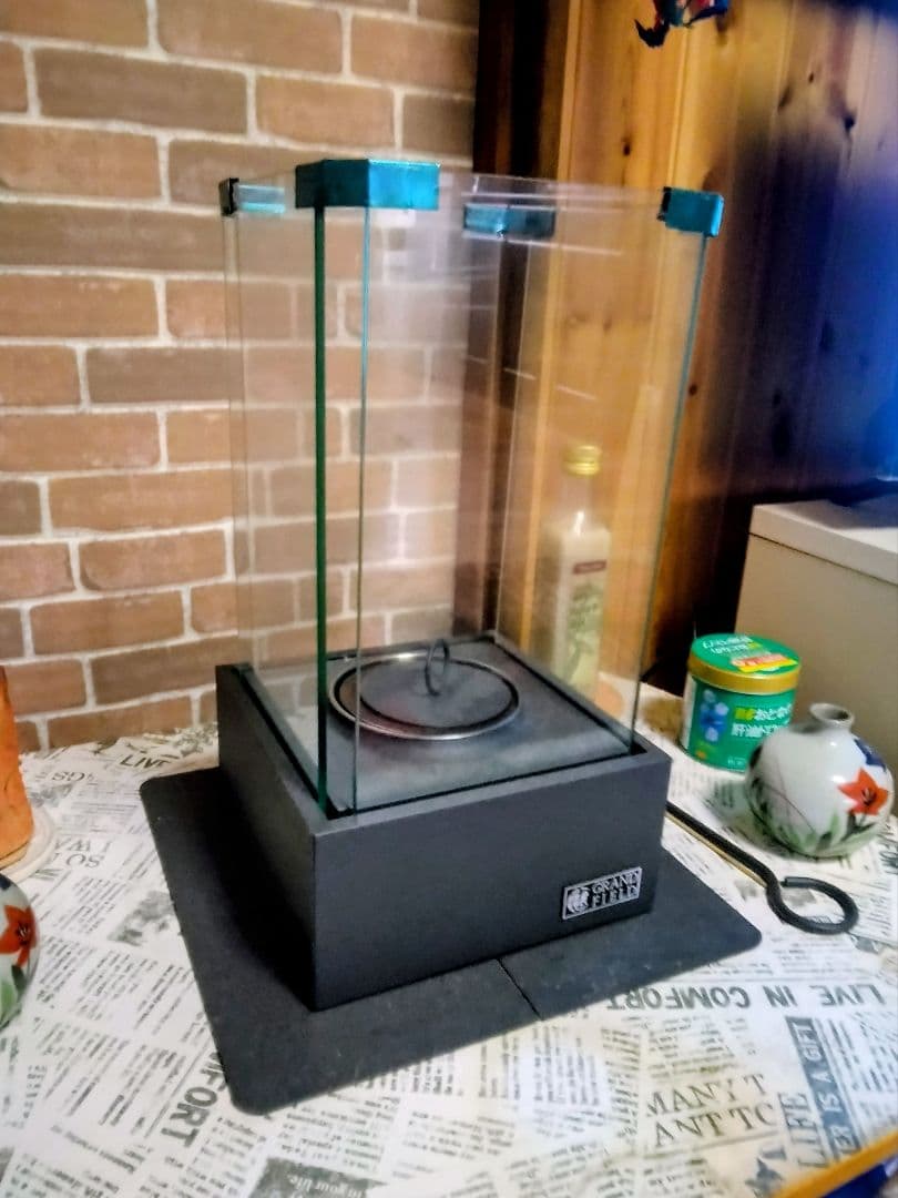 バイオエタノールストーブ約30cm x 30cm x 40cm