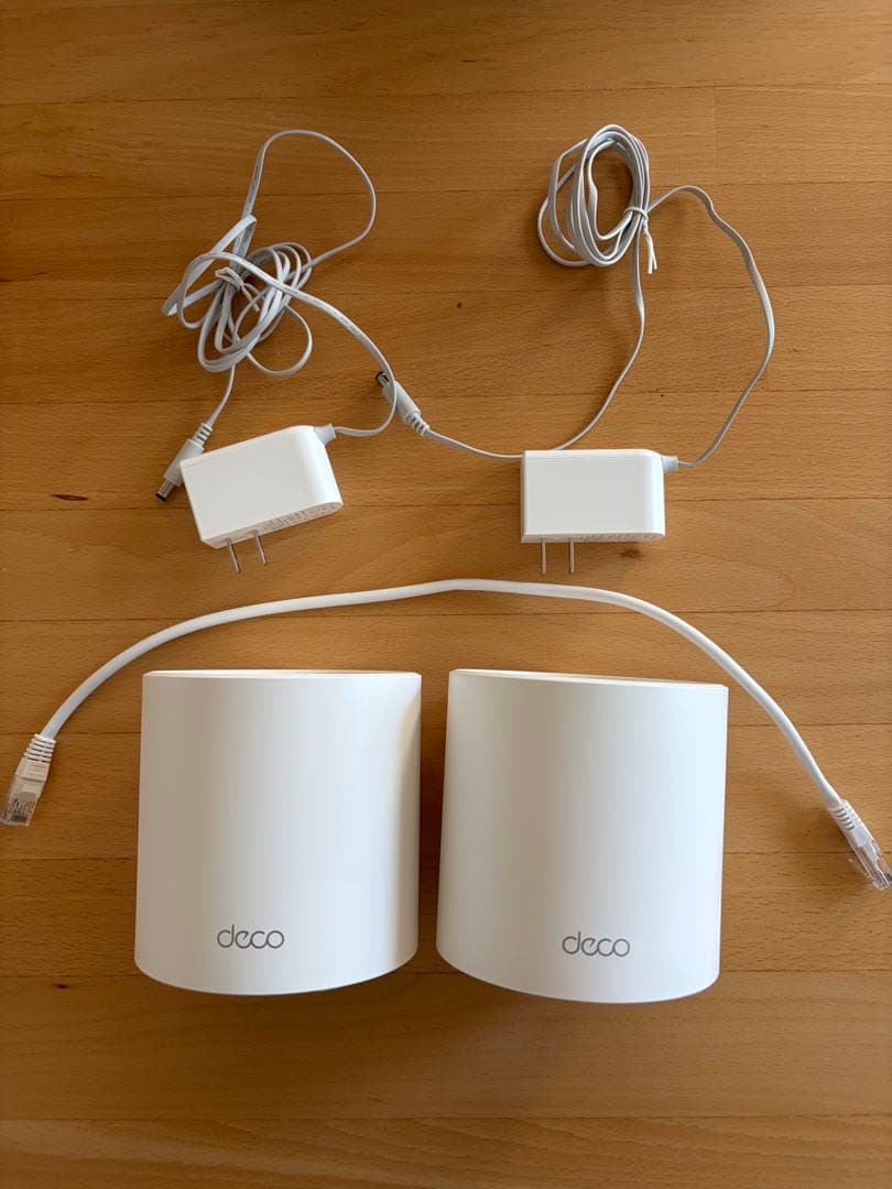 TP-Link無線LANルーター Wi-Fi6 Deco X50/A 2ユニット