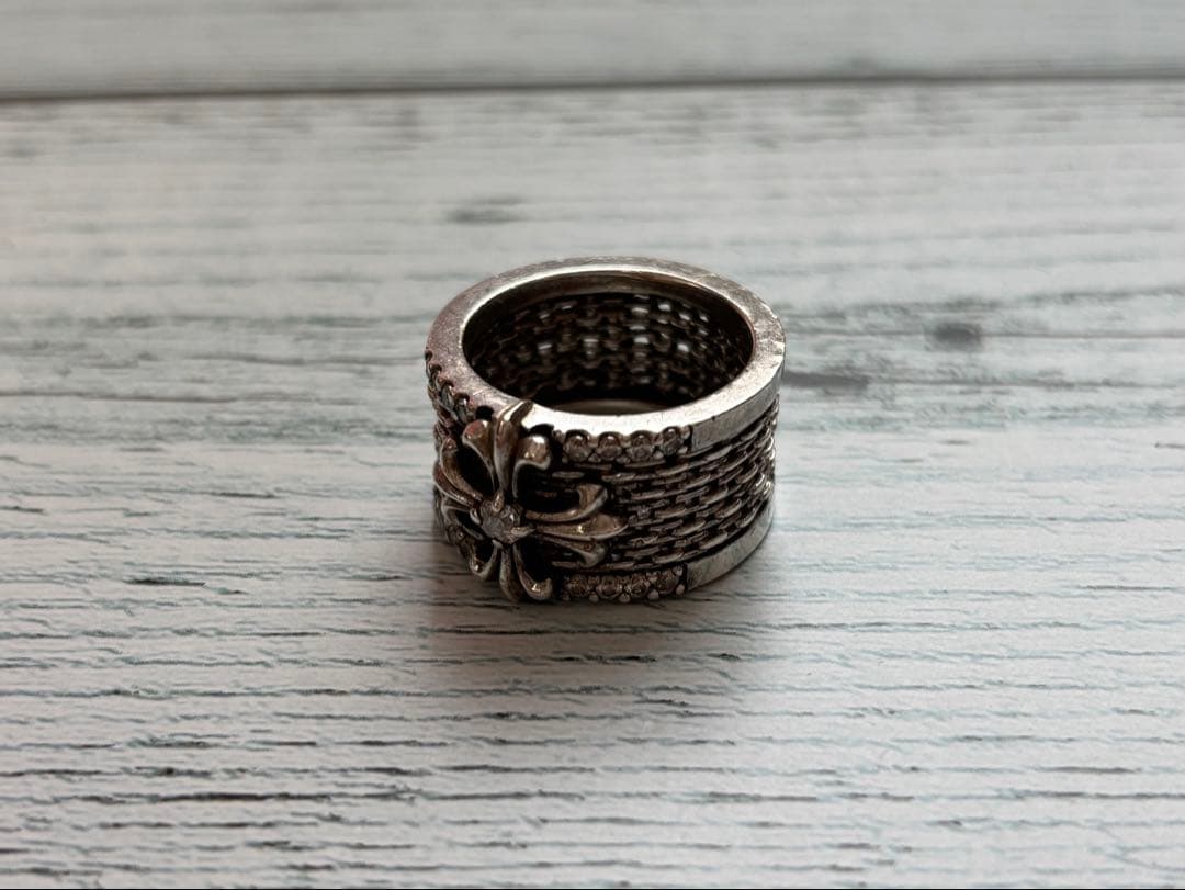 ジャスティンデイビス  リング ジルコニア クロス　シルバー925