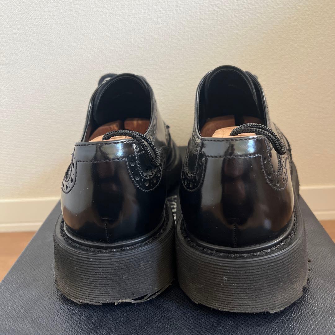 PRADA ウイングチップ レザーシューズ シャークソール ブーツ ローファー