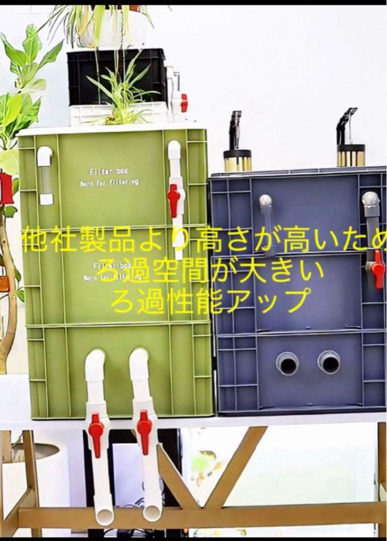 【Miya 38 】25W水中ポンプ付き　水槽用万能ろ過フィルター