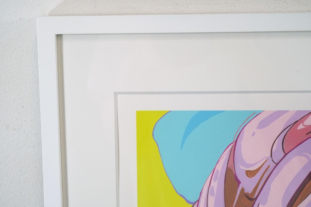 愛☆まどんな「彼女の顔が思い出せない-ゆめみ-」シルクスクリーン